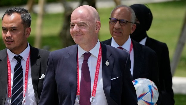 Gianni Infantino /ACHMAD IBRAHIM / POOL /PAP/EPA