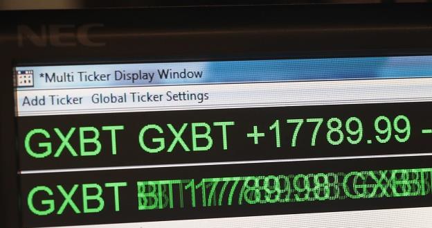 Giełda bitcoina /AFP