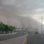 Gigantyczna burza piaskowa w Arizonie. Film