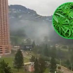 Gigantyczna chmura dymu z marihuany. Odurzoną ludność ewakuowano