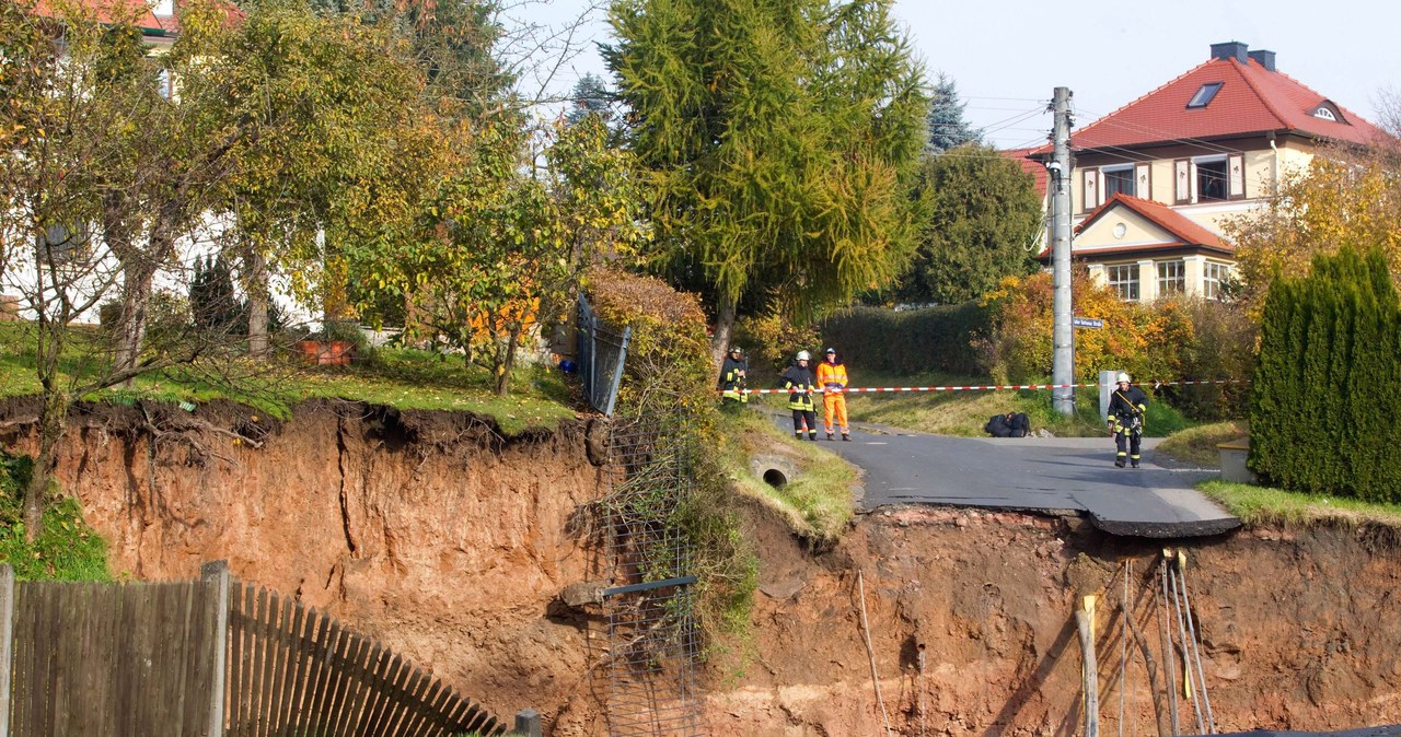 Gigantyczna dziura w niemieckiej miejscowości 