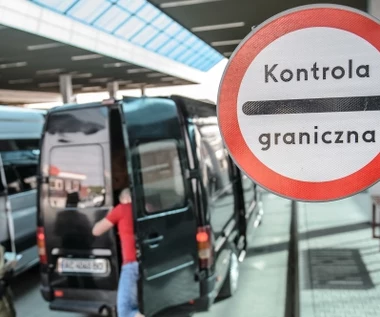 Gigantyczna kolejka tirów przed przejściem w Dorohusku