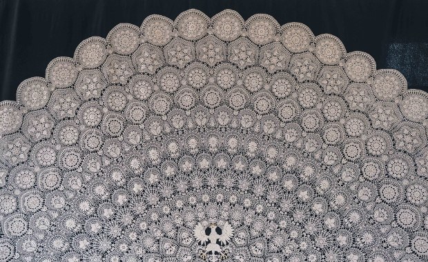 Gigantyczna koronka koniakowska pojedzie na Expo do Dubaju