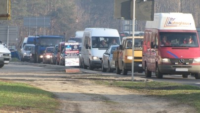 Gigantyczne korki w Warszawie