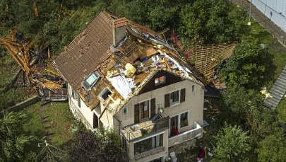 Gigantyczne straty po nawałnicy w Szwajcarii 