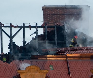 Gigantyczne straty po pożarze na Zamku Książ