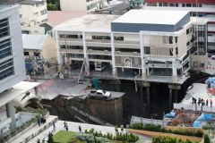 Gigantyczne zapadlisko w Bangkoku