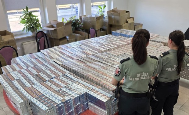 Gigantyczny magazyn białoruskich papierosów zlikwidowany na Lubelszczyźnie 