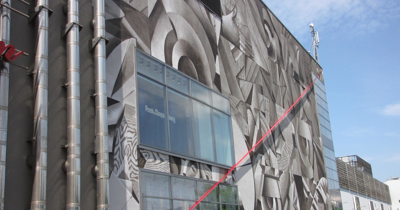 Gigantyczny mural pojawił się na Galerii Krakowskiej