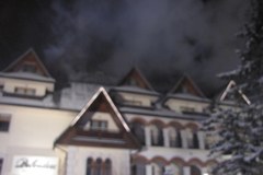 Gigantyczny pożar hotelu w Zakopanem [ZDJĘCIA]
