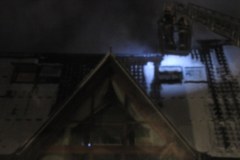 Gigantyczny pożar hotelu w Zakopanem [ZDJĘCIA]