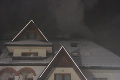 Gigantyczny pożar hotelu w Zakopanem [ZDJĘCIA]