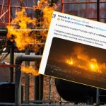 Gigantyczny pożar rafinerii. "Eksplozja jak trzęsienie ziemi"