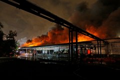 Gigantyczny pożar w Moskwie. Zginęło ośmiu strażaków 