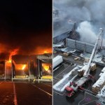 pożar Gigantyczny pożar w Tarnowie Podgórnym. Winne baterie do hulajnóg