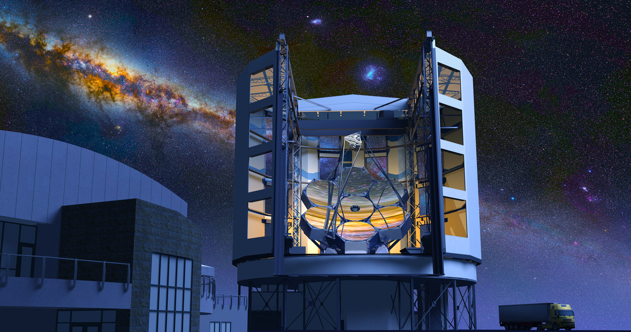 Gigantyczny Teleskop Magellana /GMTO Corporation /materiały prasowe