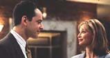 Gil Bellows i Calista Flockhart na planie "Ally McBeal" /