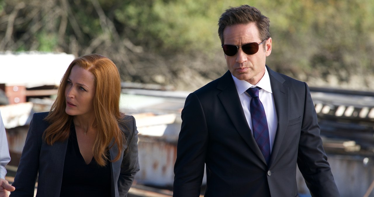 Gillian Anderson i David Duchovny w serialu "Z Archiwum X" /FOX Image Collection via Getty Images /Getty Images