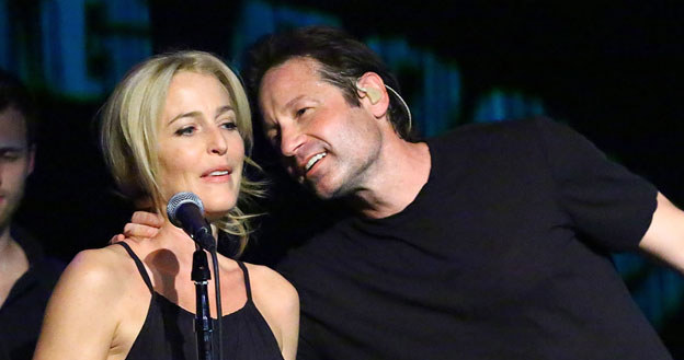 Gillian Anderson i David Duchovny /Astrid Stawiarz /Getty Images