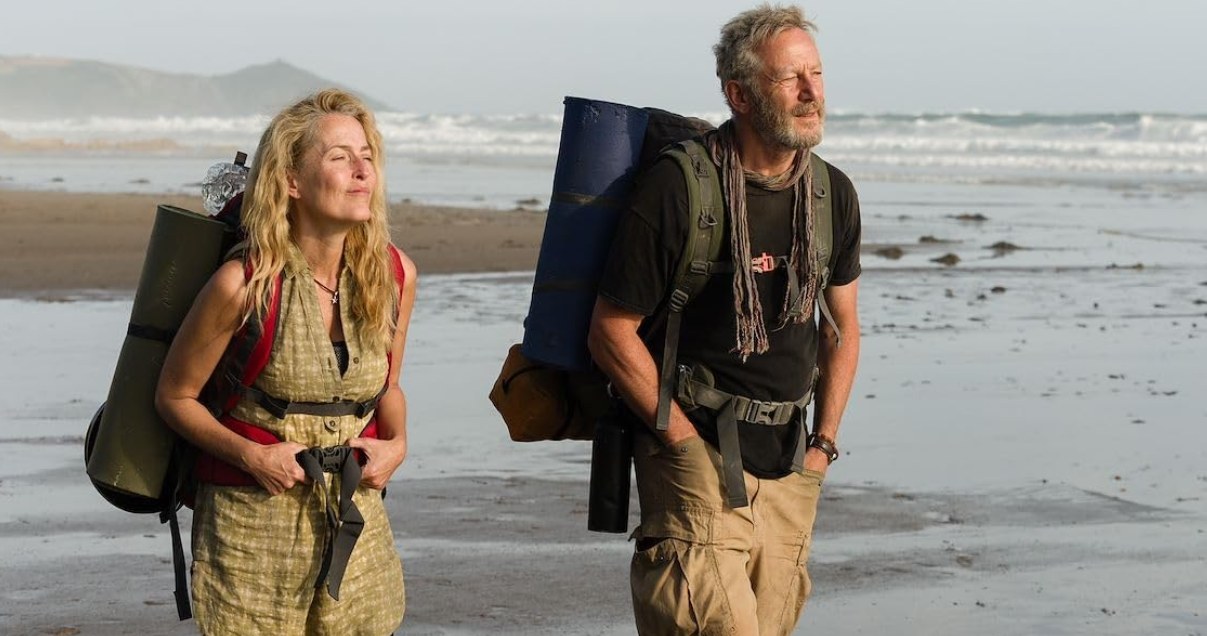 Gillian Anderson i Jason Isaacs w filmie "Ścieżki życia" /materiały prasowe