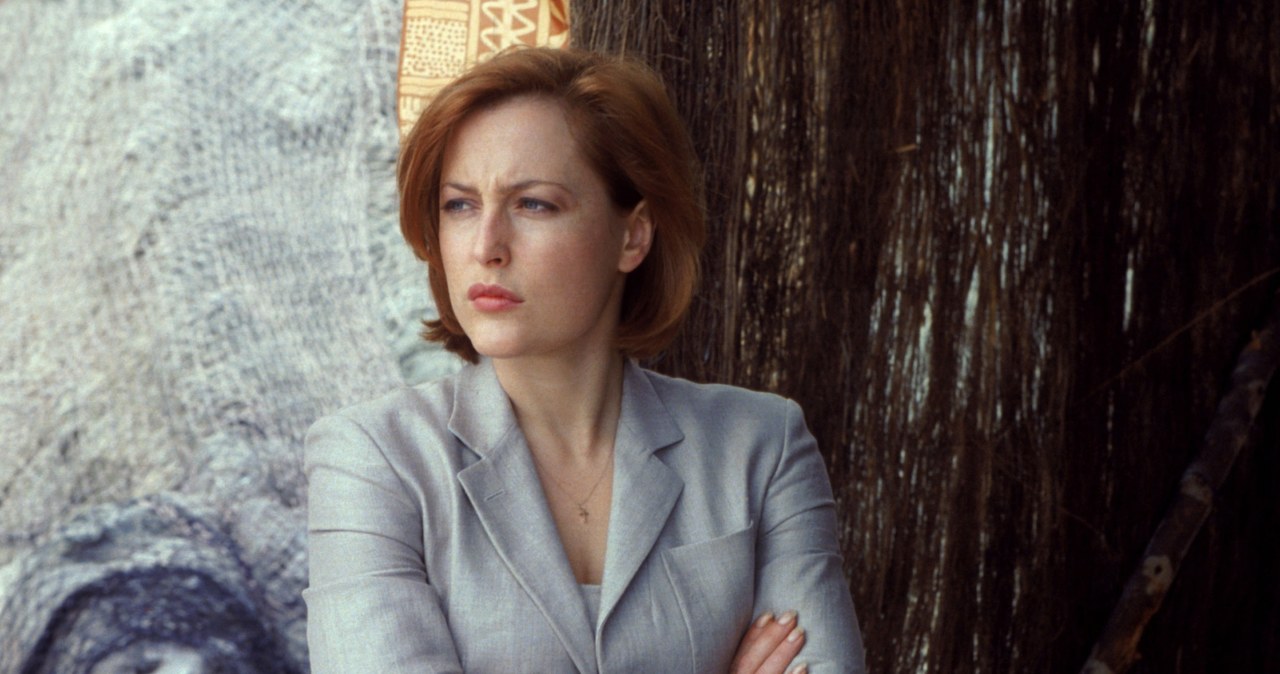 Gillian Anderson w serialu "Z Archiwum X" /Image Capital Pictures / Film Stills / Forum /Agencja FORUM