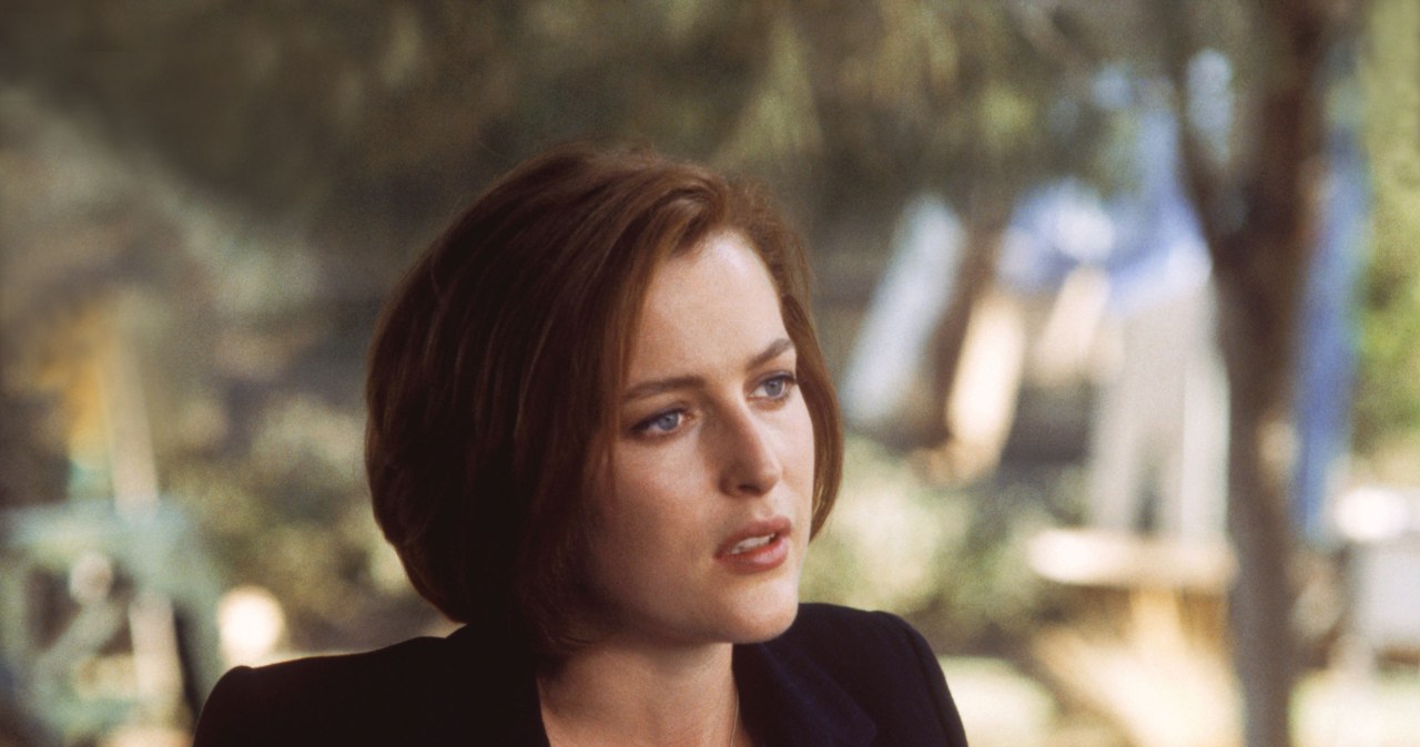 Gillian Anderson w serialu "Z Archiwum X" /Image Capital Pictures / Film Stills / Forum /Agencja FORUM