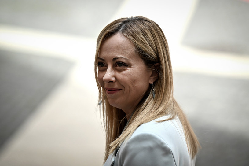 Giorgia Meloni, premier Włoch /TIZIANA FABI /AFP