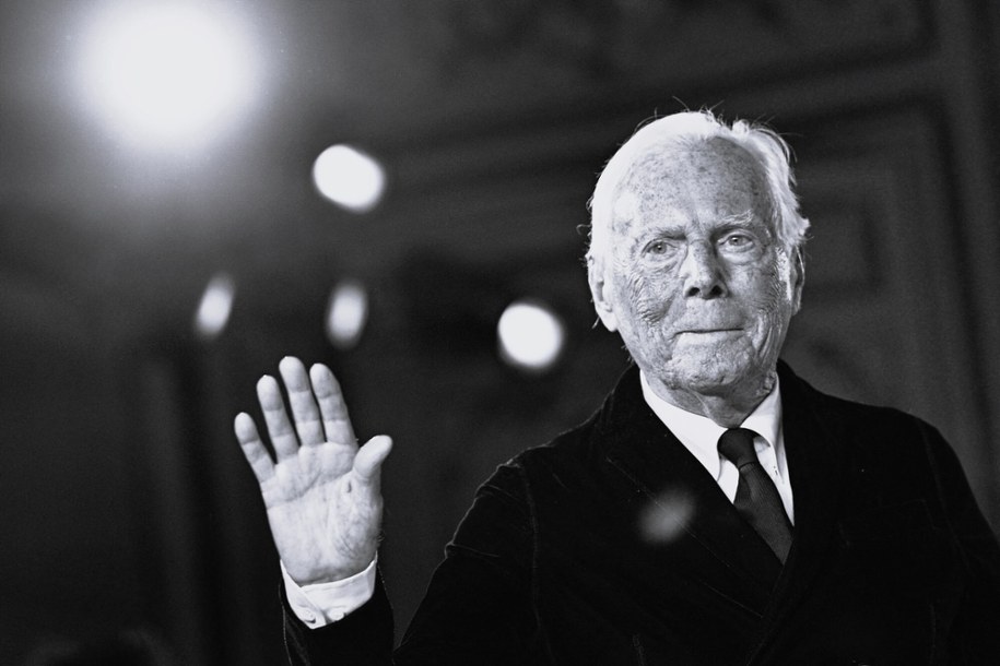 Giorgio Armani nie żyje. Legendarny projektant mody miał 91 lat. /JULIEN DE ROSA/AFP/East News /East News