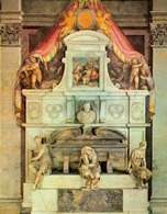 Giorgio Vasari, nagrobek Michała Anioła w kościele Santa Croce, Florencja /Encyklopedia Internautica