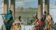 Giovanni Tiepolo, Uczta u Kleopatry, 1743-44 /Encyklopedia Internautica