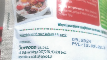 GIS ostrzega przed spożywaniem produktu. „Może stanowić zagrożenie dla zdrowia”