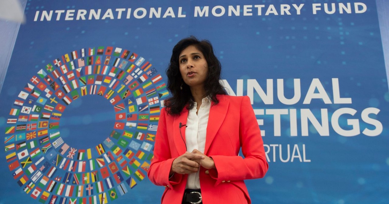 Gita Gopinath, główna ekonomistka MFW /ANDREW CABALLERO-REYNOLDS /AFP