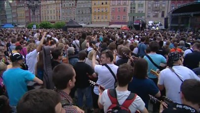 Gitarowy rekord Guinnessa pobity we Wrocławiu