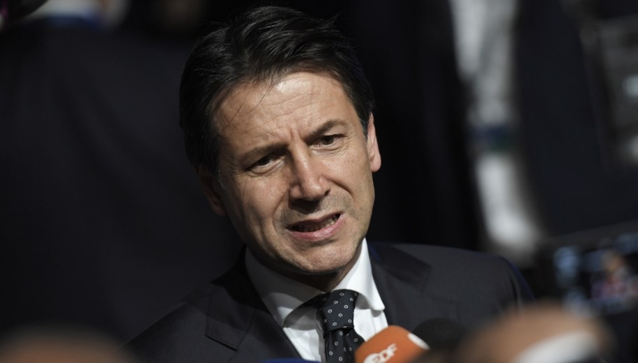 Giuseppe Conte /CHRISTIAN BRUNA /PAP/EPA