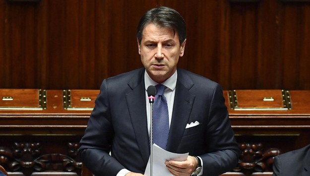 Giuseppe Conte /	ALESSANDRO DI MEO /PAP/EPA