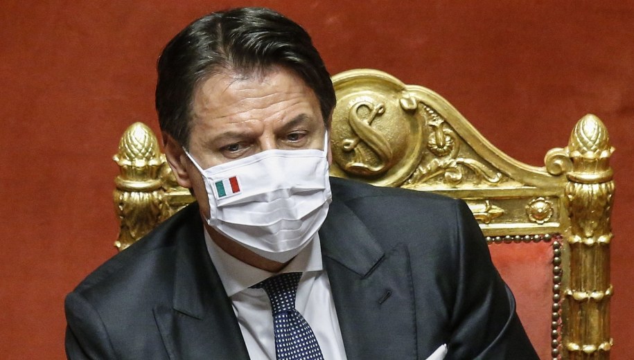 Giuseppe Conte /Fabio Frustaci /PAP/EPA