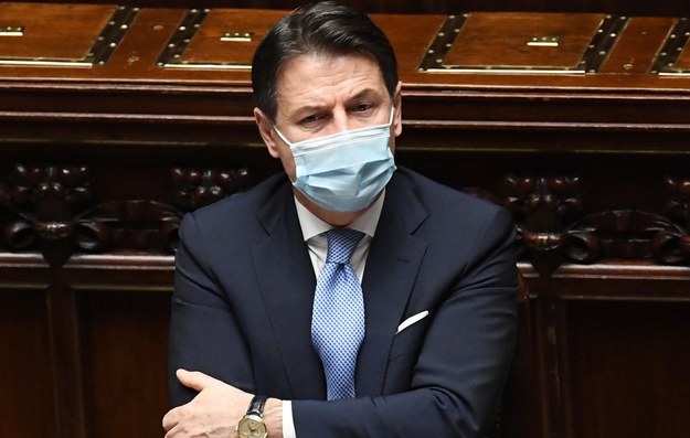 Giuseppe Conte /ETTORE FERRARI / POOL /PAP/EPA