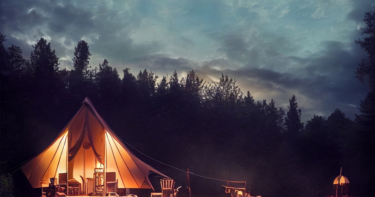 Glamping to słowo powstałe z połączenia campingu i glamour /123RF/PICSEL