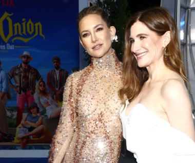 "Glass Onion": Kate Hudson spotkała na planie swoją "bratnią duszę" Kathryn Hahn