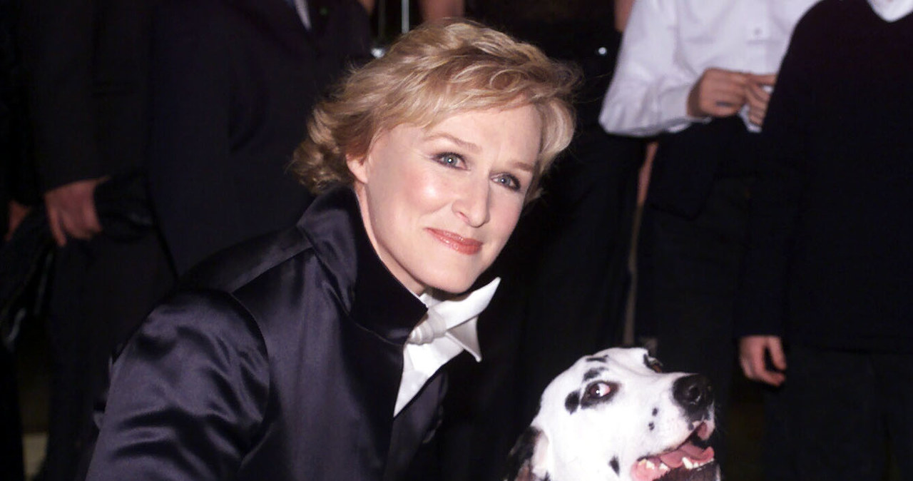 Glenn Close z dalmatyńczykiem /Sean Dempsey - PA Images / Contributor /Getty Images