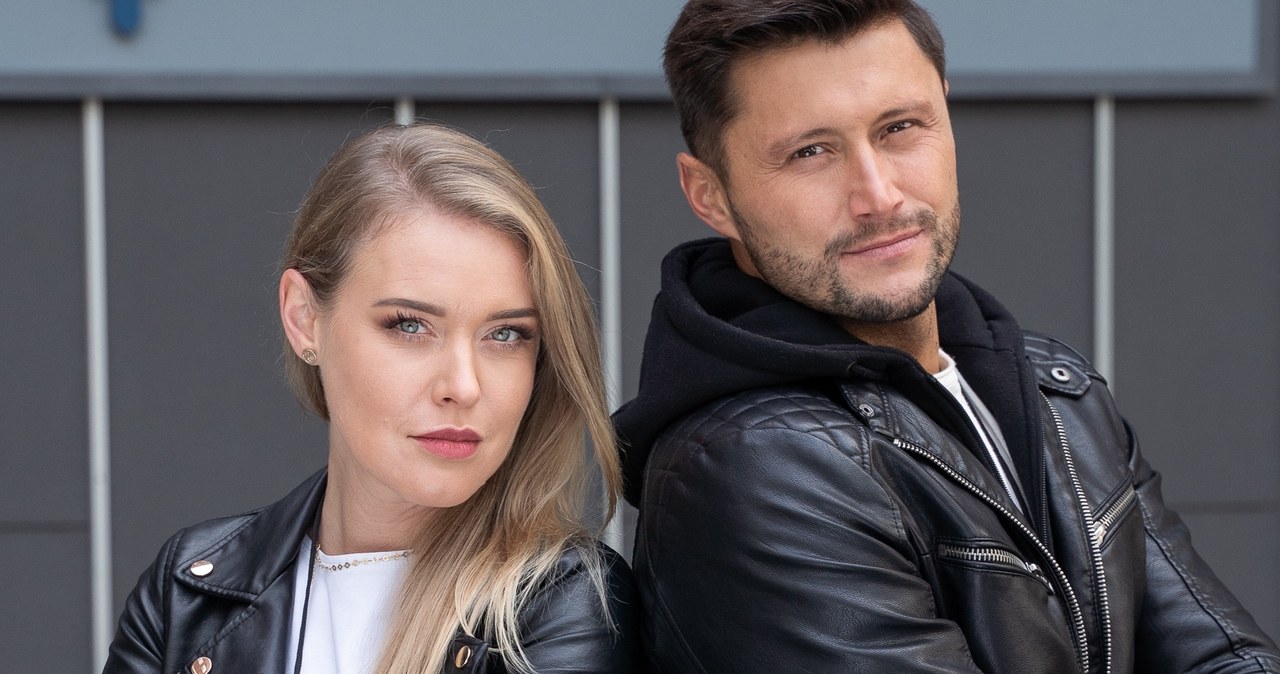 "Gliniarze": Natalia (Ewelina Ruckgaber), Kuba (Piotr Mróz) /Polsat