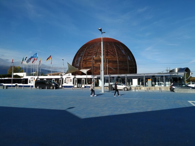 Globe of Science and Innovation (CERN) /Fot. Grzegorz Jasiński /RMF FM