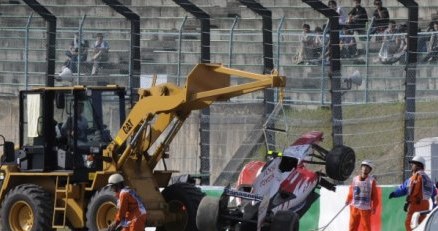 Glock odniósł obrażenia w wypadku na torze Suzuka i musi odpocząć zanim wróci za kółko /AFP