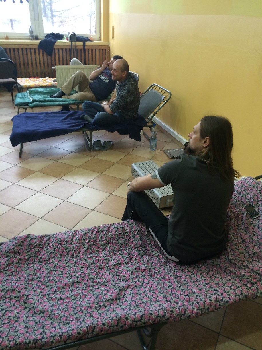 Głodujący górnicy /Marcin Buczek /RMF FM