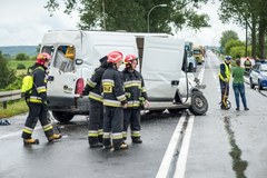 Głogówko Królewskie: Zderzenie autobusu z busem 