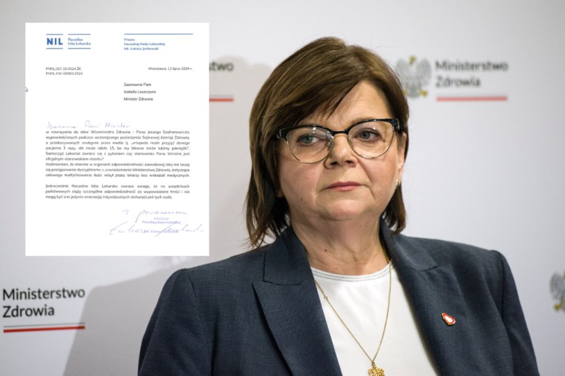 Głośne słowa wiceministra. Interweniuje Naczelna Rada Lekarska