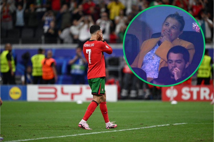 Głośno o matce Ronaldo, kamery wszystko nagrały. Sceny po zmarnowanym karnym