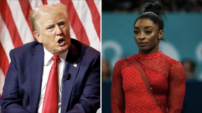 Głośno o wpisie Simone Biles. Mistrzyni olimpijska wbiła szpilę Donaldowi Trumpowi