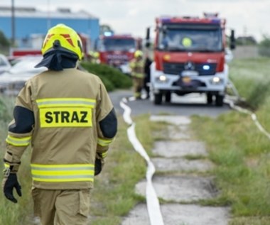 Głośny wybuch obudził mieszkańców wsi pod Bełchatowem