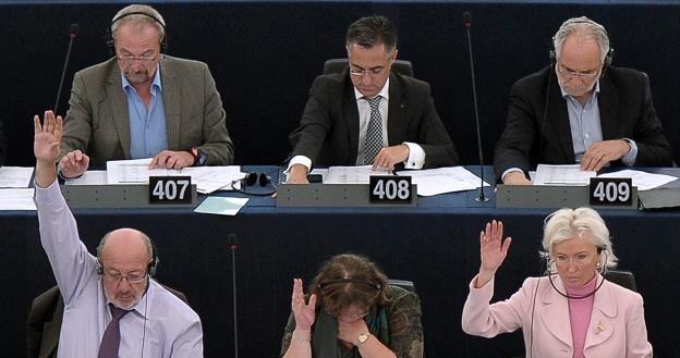 Głosowanie w Parlamencie Europejskim /AFP
